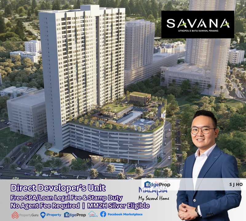 SAVANA @ UTROPOLIS Batu Kawan 4 Bedrooms Condo - NEWLY COMPLETED (CCC OBTAINED), Penang, Batu Kawan