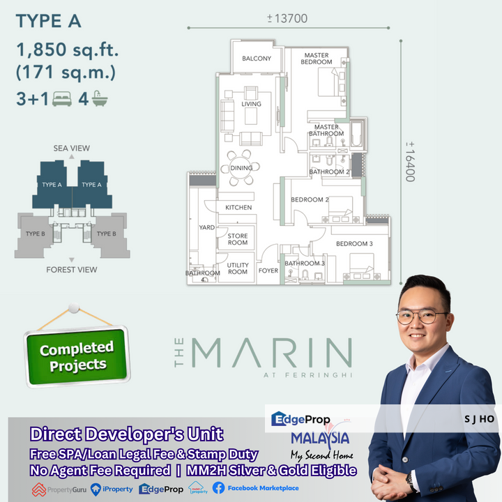 Award Winning Penang Holiday Home Condominium, Penang, Batu Ferringhi