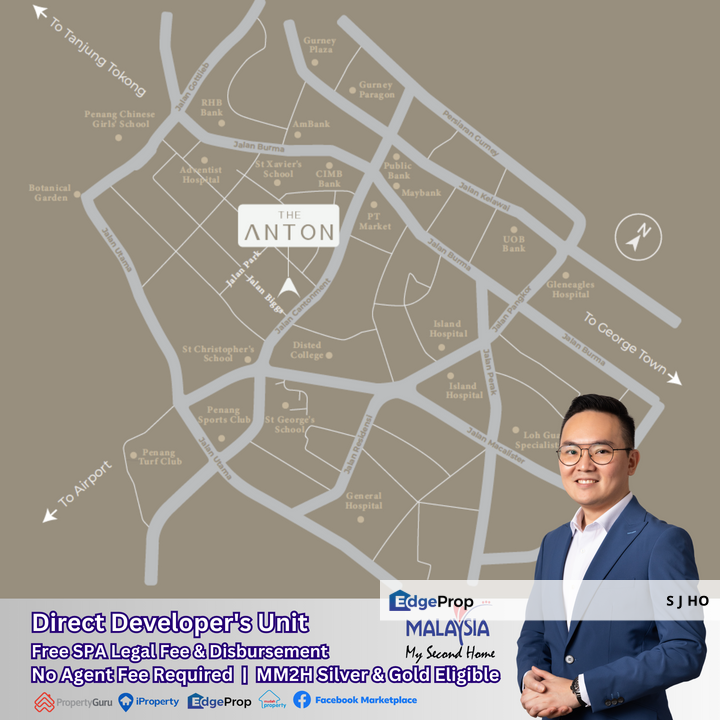 The Anton - Sky Bungalow at Penang Premium Address, Penang, Georgetown