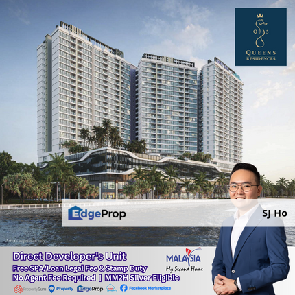 Queens Residences Q3 @ Queens Waterfront Penang, Penang, Bayan Lepas