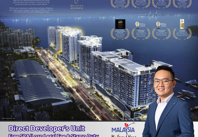 Queens Residences 3 @ Queens Waterfront - An Award Winning Property in Bayan Lepas