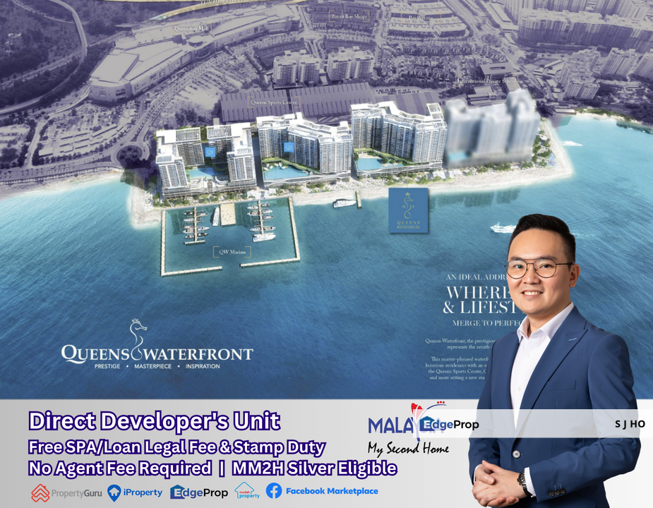 Queens Residences 3 @ Queens Waterfront - An Award Winning Property in Bayan Lepas, Penang, Bayan Lepas