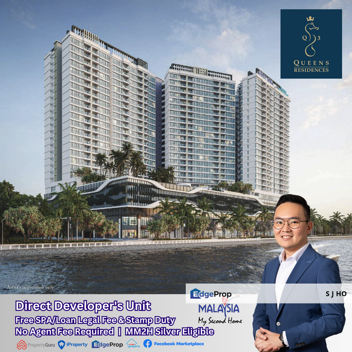 Queens Residences 3 @ Queens Waterfront - An Award Winning Property in Bayan Lepas, Penang, Bayan Lepas
