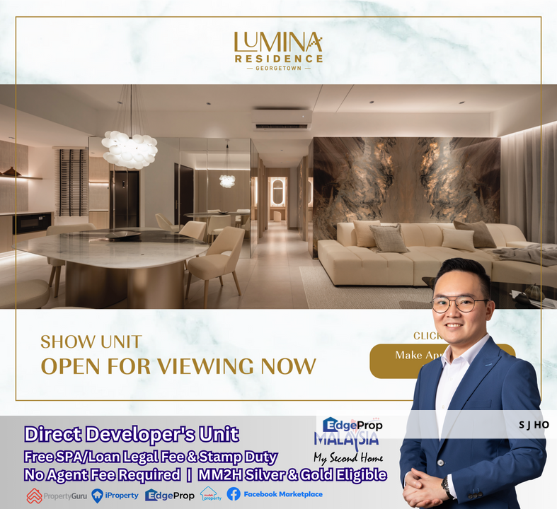 Lumina Residence - New Launch Luxury condo in Georgetown, Penang, Georgetown
