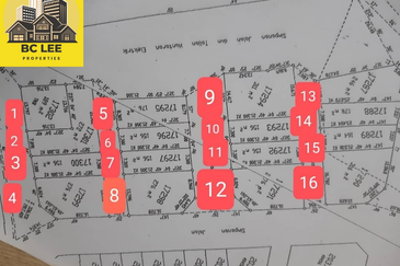 16 Lot Individual Title Residential Land Beside Residential House Seremban