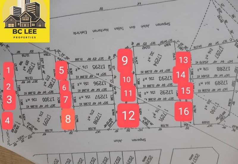 16 Lot Individual Title Residential Land Beside Residential House Seremban