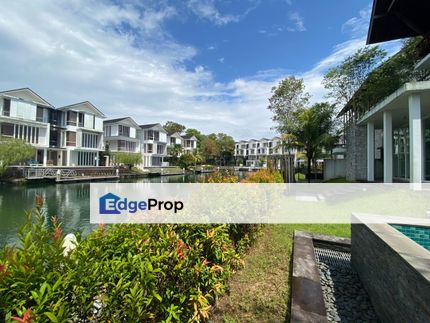 The Island Freehold 3 Storey Water Front Villa at Puteri Harbour Emerald Bay The Island For Sale, Johor, Johor Bahru