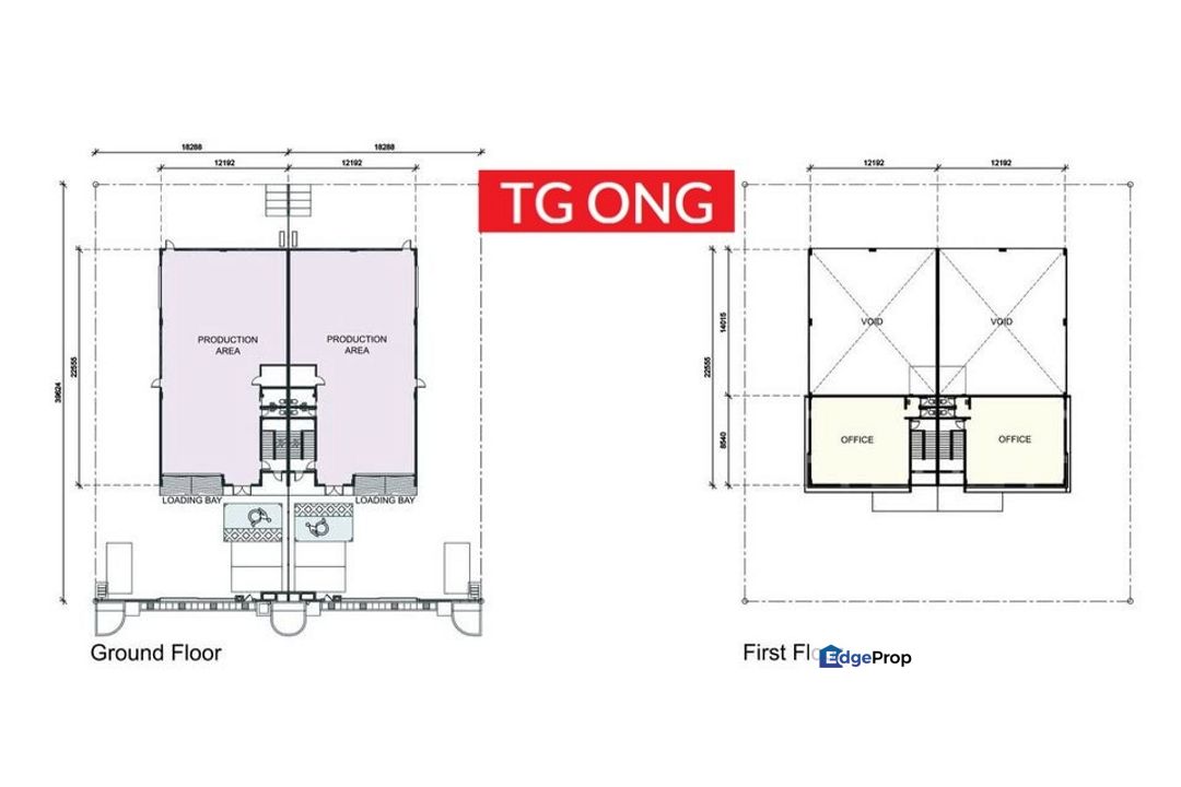 New Semi-D Light Industry Available For Rent , Penang, Bukit Minyak