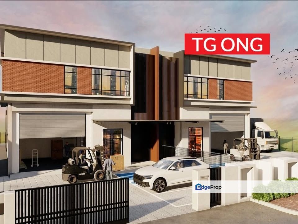 New Semi-D Light Industry Available For Rent , Penang, Bukit Minyak