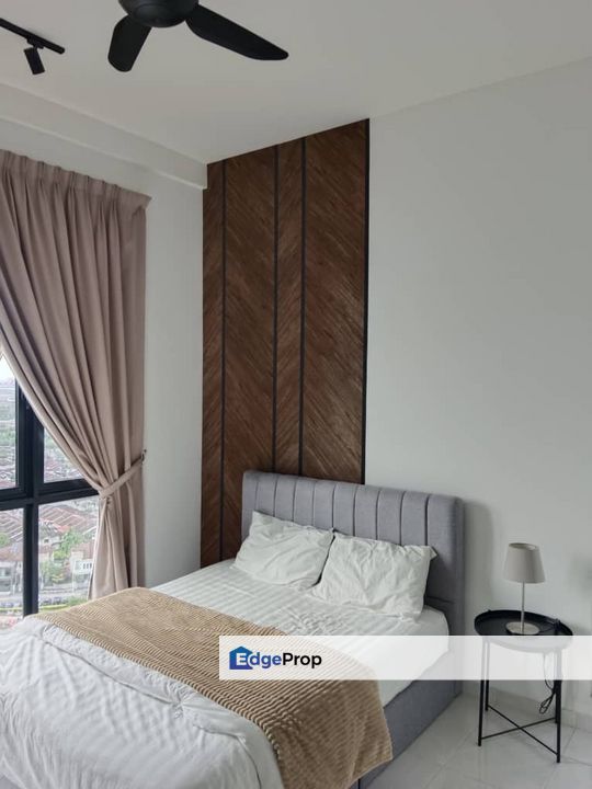 Evoke Condo 2 Carpark Below Bank Value High Rental ROI Fully Furnish , Penang, Bukit Mertajam