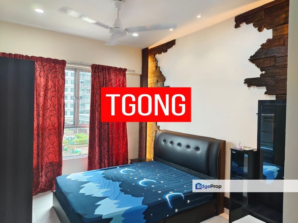 Golden Triangle Below Bank Value with Renovation 2 Carpark , Penang, Sungai Ara