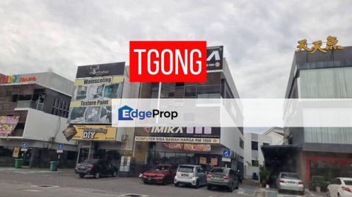 Below Bank Value Santuari Shop Semi D Shoplot Facing Mainroad High Visibility, Penang, Alma