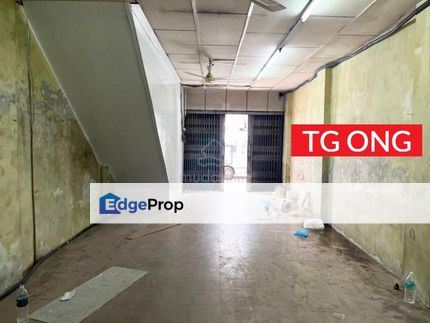 GROUND FLOOR SHOPLOT RENT At PEK GONG CHENG JALAN PASAR MERTAJAM, Penang, Bukit Minyak