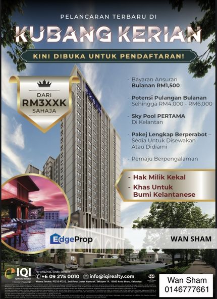 New Services Apartment @ Kubang Kerian, Kelantan, Kota Bharu