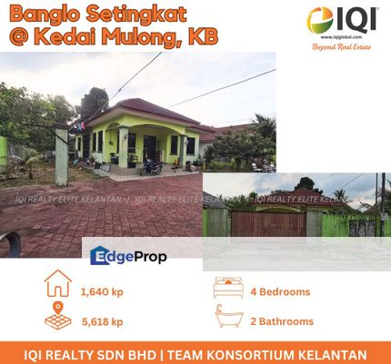 Single Storey Bungalow , Kelantan, Kota Bharu