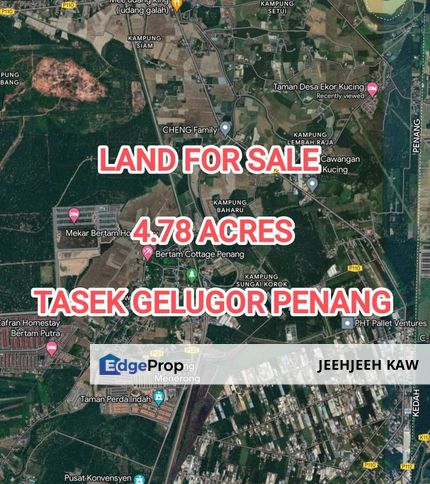 First Grade Roadside Land for SALE @ Tasek Gelugor, Penang, Tasek Gelugor