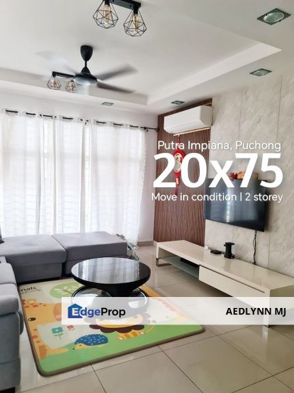 Puchong Taman Putra Impiana, Meranti Jaya Puchong double Storey Below Market , Selangor, Puchong