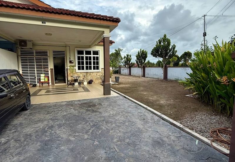 🔥SEMI D (CORNER LOT) SETINGKAT DI TAMAN DESA AMAN 1, PARIT BUNTAR untuk Dijual