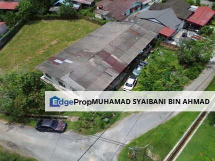 Tanah Freehold Corner Lot, Beserta 4 Unit Rumah Sewa Lokasi di Kg Melayu Batu 8 Ulu Kinta Perak Harga Jualan RM270,000 Sahaja!!!, Perak, Ulu Kinta