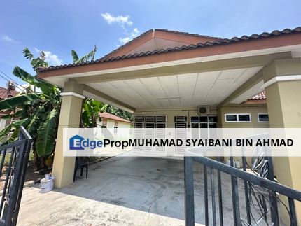 Semi D Tanah Luas, Rumah Cantik Terjaga, Perak, Parit Buntar