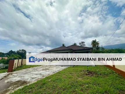 Bungalow Baru Corner Lot, Layout Cantik, Perak, Taiping