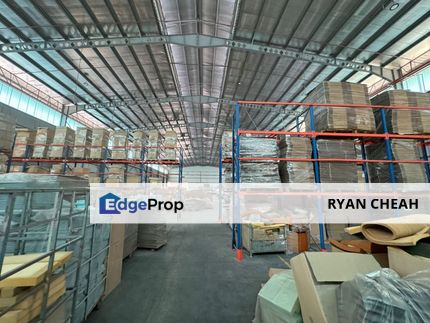 Big Semi-D Factory/Warehouse For Rent At Kapar Meru, Selangor, Kapar 