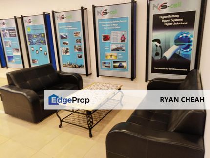 Hot Rent Partial Furnished Second Floor 3 Storey Shop Lot At Mature Business Park Sri Petaling, Kuala Lumpur, Bandar Baru Sri Petaling