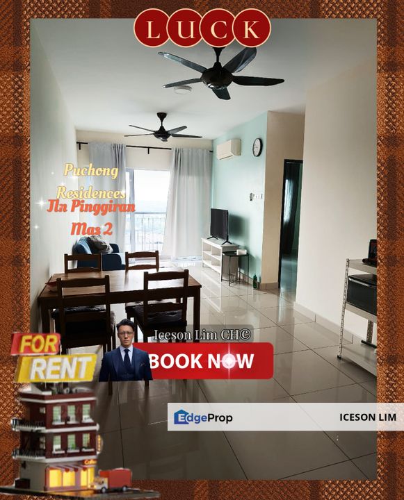 Available now ‼️3 room 2 bath fully furnished at Puchong ‼️, Selangor, Puchong