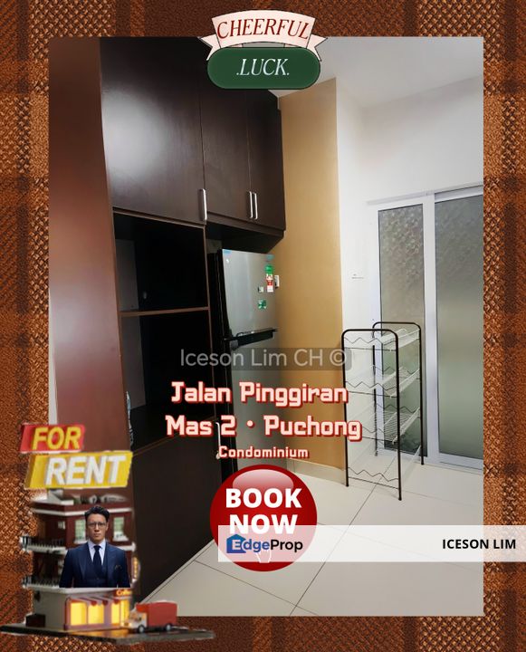 Available on March 2026‼️At Koi suites Puchong‼️3 room 2 bath ‼️, Selangor, Puchong