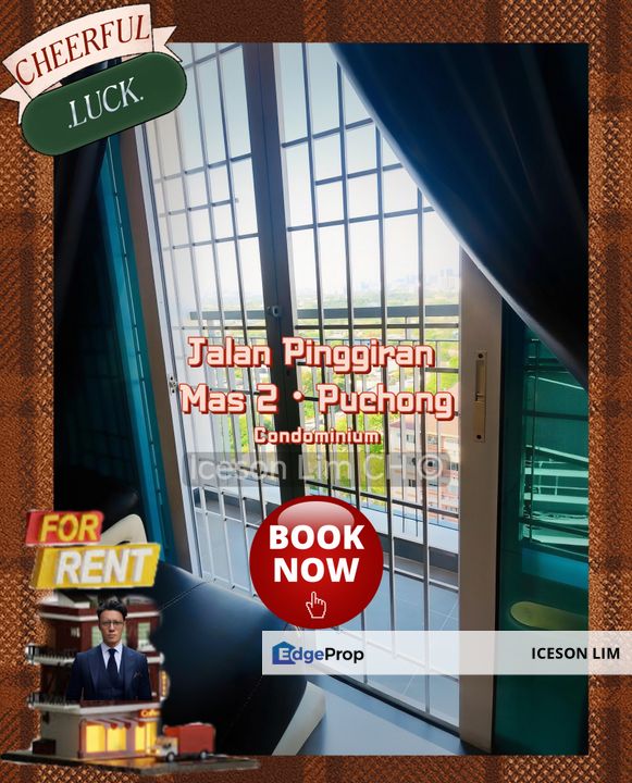 Available on March 2026‼️At Koi suites Puchong‼️3 room 2 bath ‼️, Selangor, Puchong