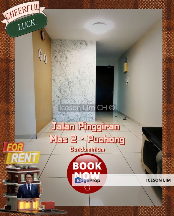 Available on March 2026 ‼️3 room 2 bath at Koi Suites Puchong ‼️, Selangor, Puchong