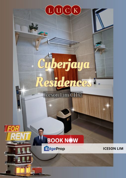 Available now‼️Fully furnished ‼️2 rooms 2 bath in Cyberjaya‼️, Selangor, Cyberjaya