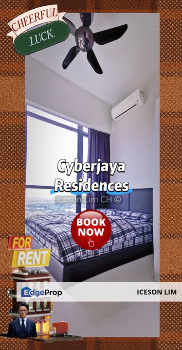 Available now‼️Fully furnished ‼️2 rooms 2 bath in Cyberjaya‼️, Selangor, Cyberjaya
