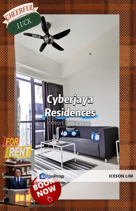 Available now‼️Fully furnished ‼️2 rooms 2 bath in Cyberjaya‼️, Selangor, Cyberjaya