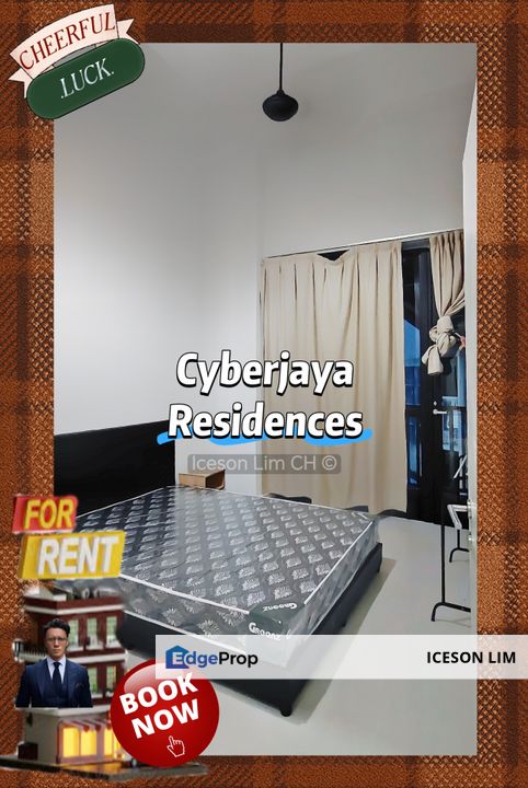 Available now‼️Fully furnished ‼️2 rooms 2 bath in Cyberjaya‼️, Selangor, Cyberjaya