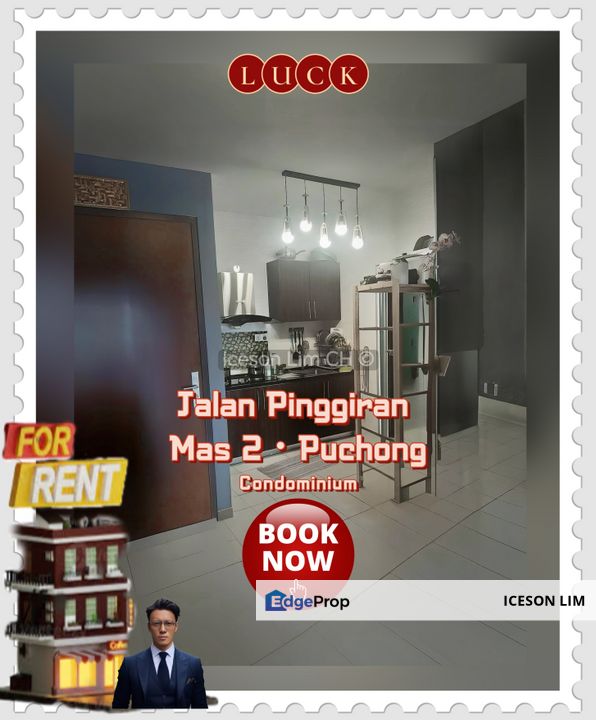 Available now ‼️Partly furnished ‼️3 room 2 bath at Koi Suites Puchong ‼️, Selangor, Puchong