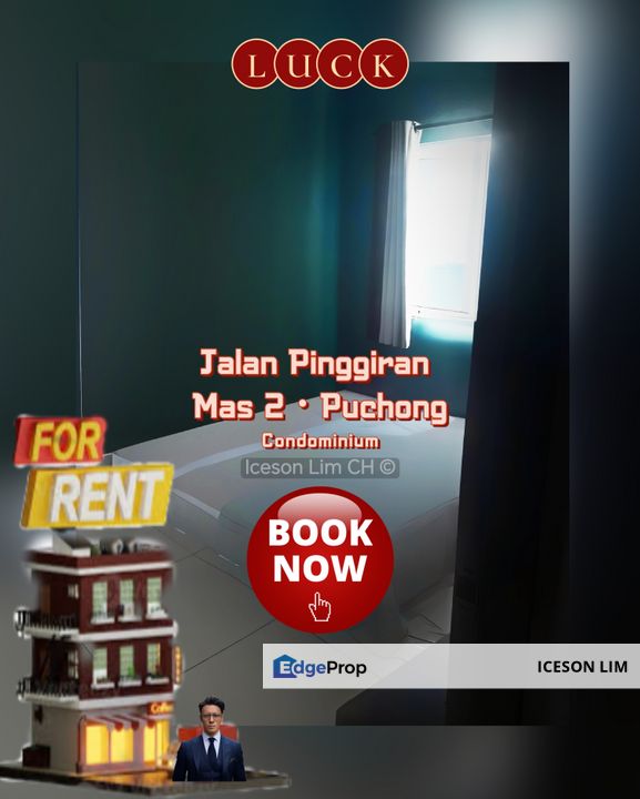 Available now ‼️Partly furnished ‼️3 room 2 bath at Koi Suites Puchong ‼️, Selangor, Puchong