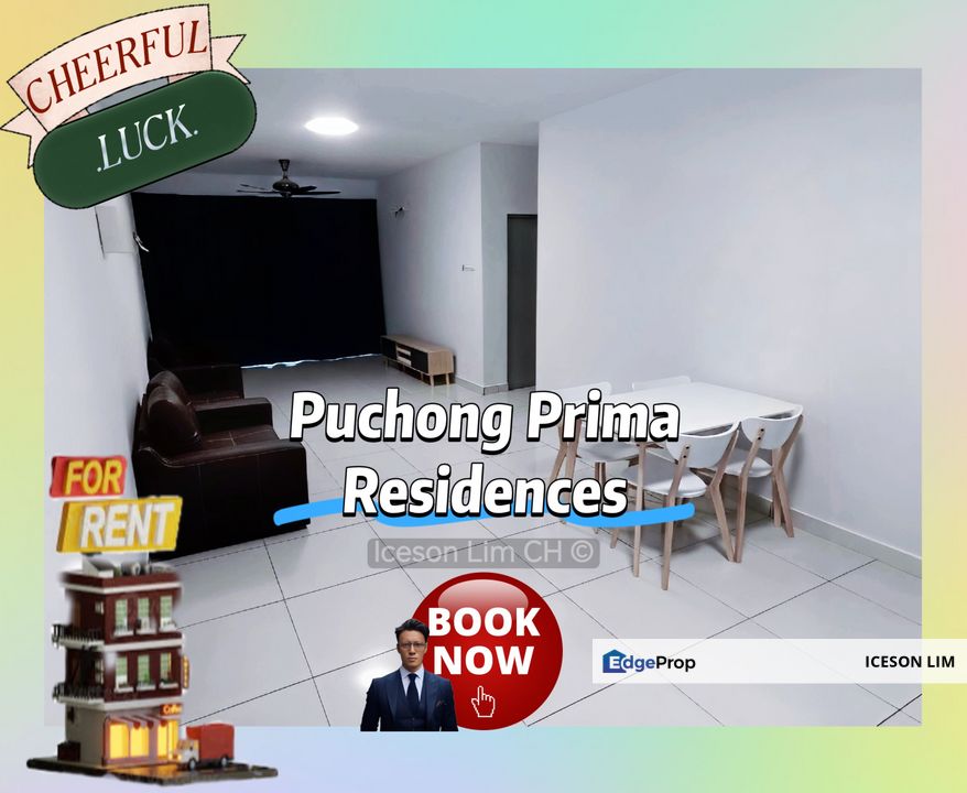 Available now! 3 room 2 bathroom fully furnished! , Selangor, Puchong