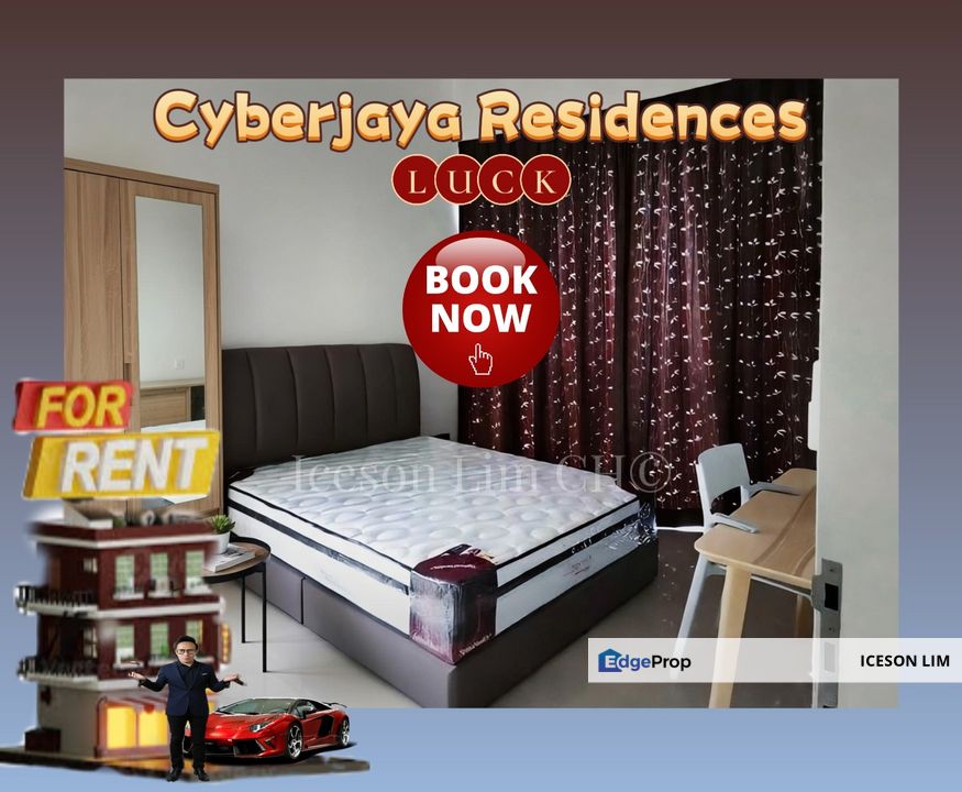 Available now‼️Fully furnished ‼️2 rooms 2 bath in Cyberjaya‼️, Selangor, Cyberjaya
