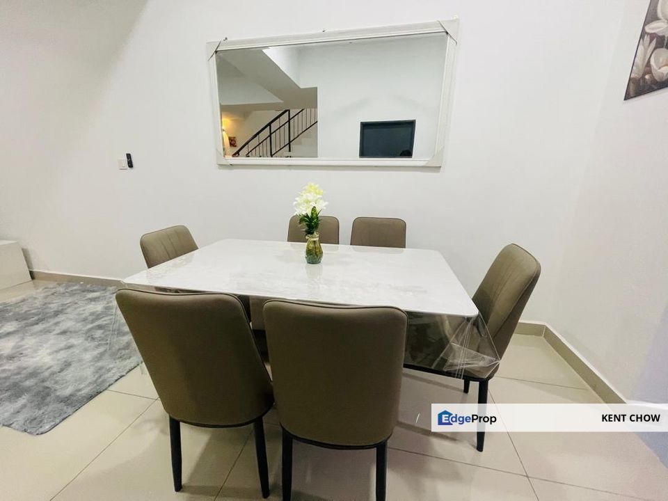 🏡 FULLY FURNISHED DOUBLE STOREY HOUSE FOR RENT – SRI KLEBANG, CHEMOR!🏠, Perak, Kinta