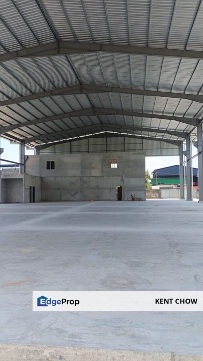 Industrial Land with New Factory Shed Ready for Immediate Use, Perak, Ipoh