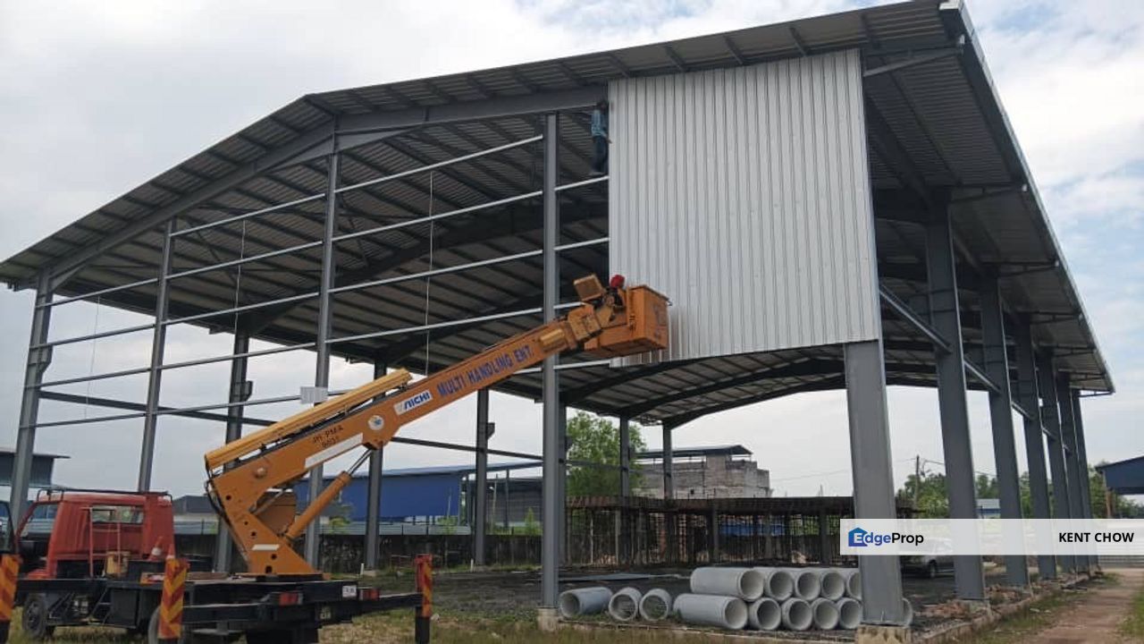 Industrial Land with New Factory Shed Ready for Immediate Use, Perak, Ipoh
