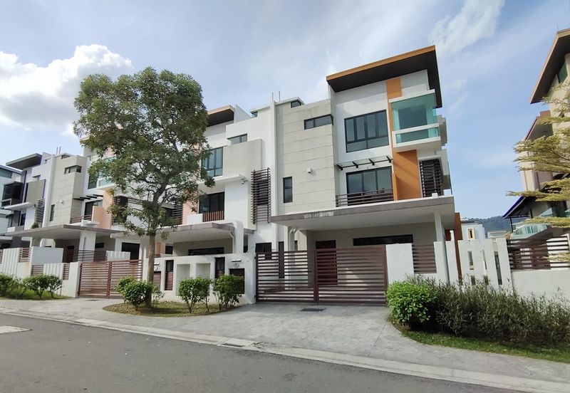 3 storey semi-d for sale in sunville, twin palms, bandar sungai long, cheras, kajang.