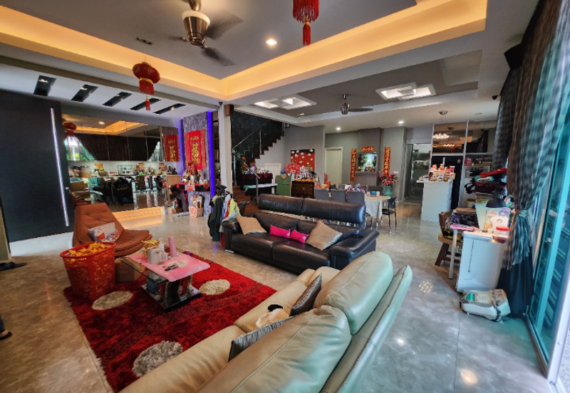 3 storey semi-d for sale in viridian, bandar sungai long, cheras, kajang.