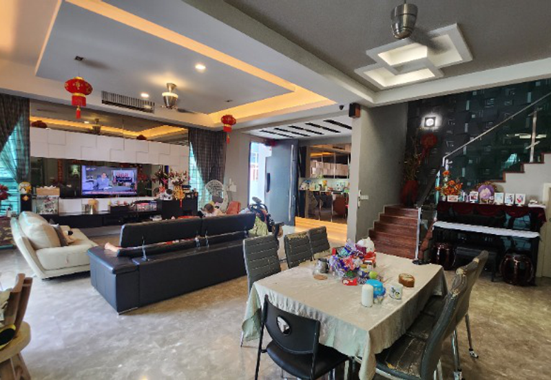 3 storey semi-d for sale in viridian, bandar sungai long, cheras, kajang.