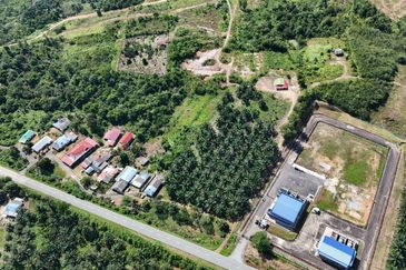 Tanah Sawit 2.9 ekar Kg Sayang Sedili Besar, Tepi Jalan Besar