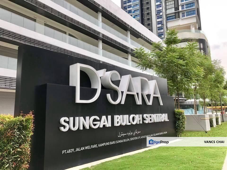 D'Sara Sentral, Sungai Buloh - Buy Now to Earn 296k! 47% Below Market Value Auction Property!, Selangor, Sungai Buloh