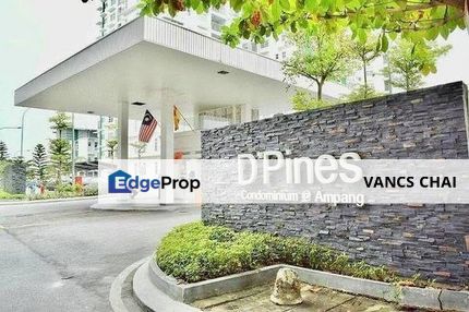 D'Pines Condominium, Ampang - Buy Now to Earn 182k! 28% Below Market Value Auction Property!, Selangor, Ampang