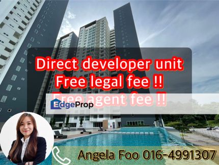 New Completed Condo Near Airport! Developer Unit can Zero Down payment, Penang, Bayan Lepas