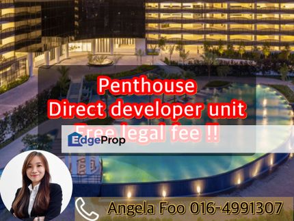 Eco terraces air Itam, penthouse direct developer unit!! 4 rooms, Penang, Paya Terubong